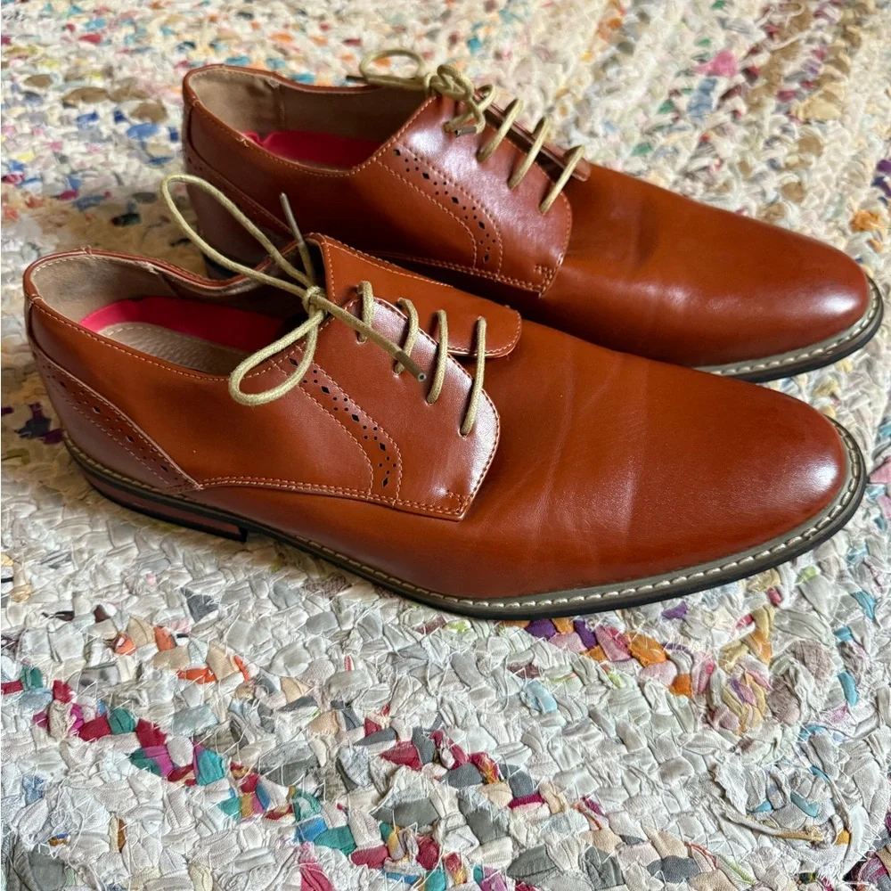 Elegant Brown Men's Oxfords‎